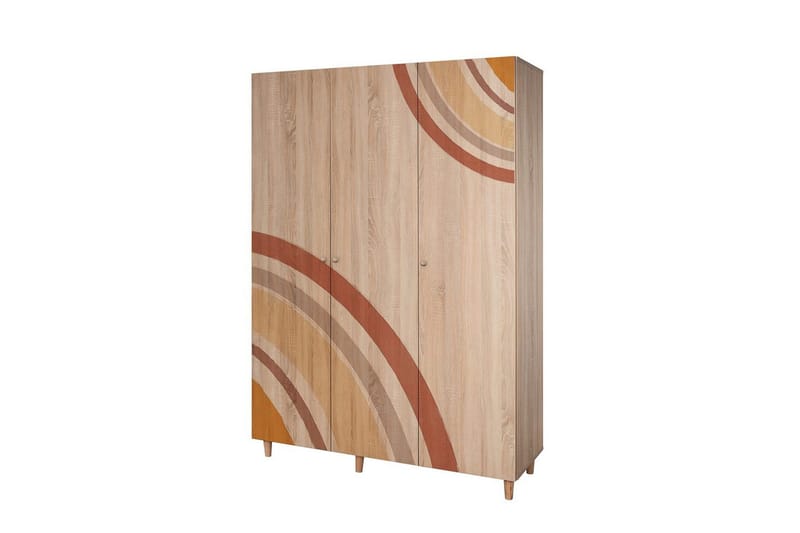 Gladfield Vaatekaappisskåp 135x192 cm - Säilytys - Vaatesäilytys - Vaatekaappi