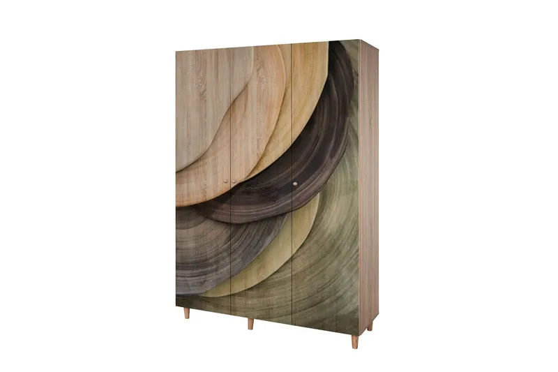 Gladfield Vaatekaappisskåp 135x192 cm - Säilytys - Vaatesäilytys - Vaatekaappi