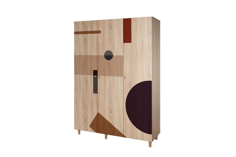 Gladfield Vaatekaappisskåp 135x192 cm - Säilytys - Vaatesäilytys - Vaatekaappi