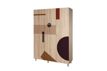 Gladfield Vaatekaappisskåp 135x192 cm