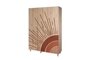 Gladfield Vaatekaappisskåp 135x192 cm