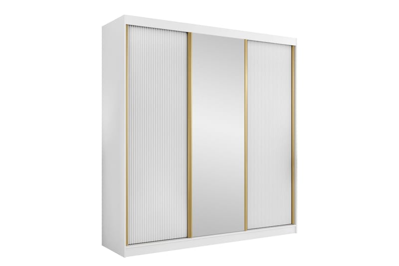 Gudelia Vaatekaappi 200x216 cm, Sininen