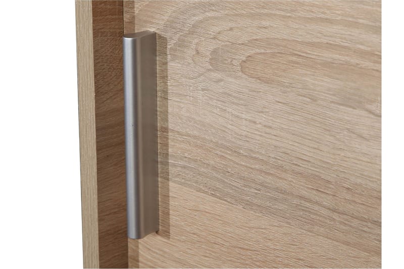 Harvinder Vaatekaappi peilillä 120x205 cm - Beige - Säilytys - Vaatesäilytys - Vaatekaappi