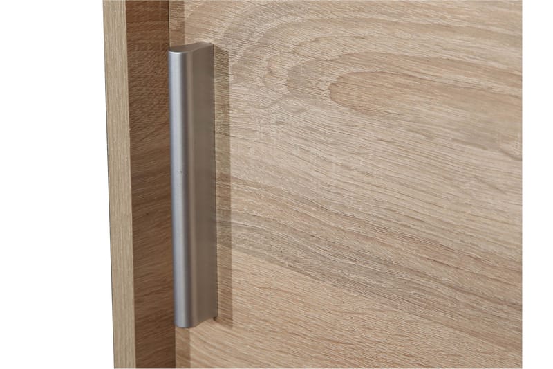 Harvinder Vaatekaappi peilillä 120x205 cm - Beige - Säilytys - Vaatesäilytys - Vaatekaappi