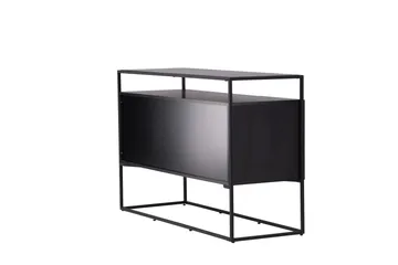 Kingsport Vaatekaappi 120x80 cm - Musta - Säilytys - Säilytyskalusteet - Senkki