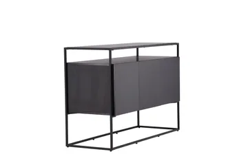 Kingsport Vaatekaappi 120x80 cm - Musta - Säilytys - Säilytyskalusteet - Senkki