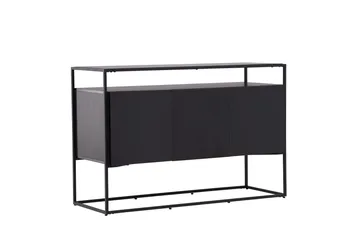 Kingsport Vaatekaappi 120x80 cm - Musta - Säilytys - Säilytyskalusteet - Senkki
