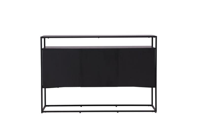 Kingsport Vaatekaappi 120x80 cm - Musta - Säilytys - Vaatesäilytys - Vaatekaappi