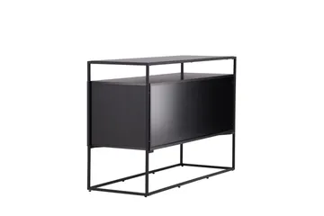 Kingsport Vaatekaappi 120x80 cm - Musta - Säilytys - Säilytyskalusteet - Senkki