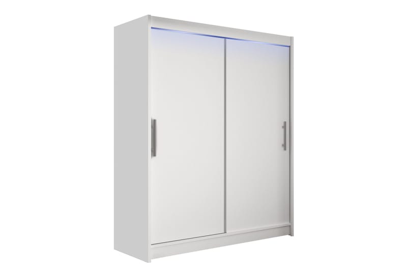 Leila Vaatekaappi 150x200 cm, Valkoinen