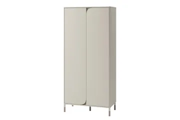 Monfort Vaatekaappi 92x201 cm - Beige - Säilytys - Vaatesäilytys - Vaatekaappi