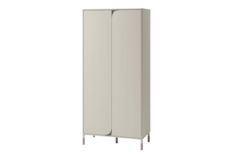 Monfort Vaatekaappi 92x201 cm - Beige - Säilytys - Vaatesäilytys - Vaatekaappi