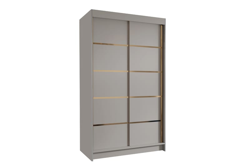 Narbonne Kaappi 100x200 cm - Beige - Säilytys - Vaatesäilytys - Vaatekaappi