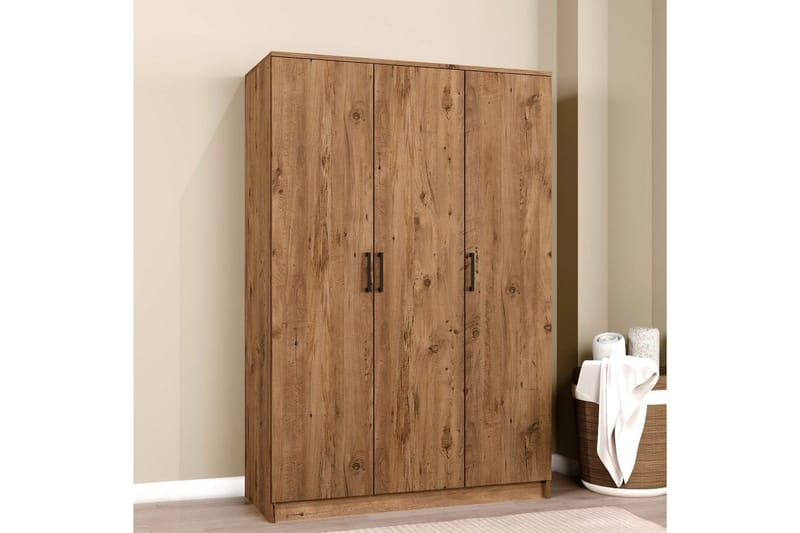 Olera Vaatekaappisskåp 120x180 cm - Luonnollinen - Säilytys - Vaatesäilytys - Vaatekaappi