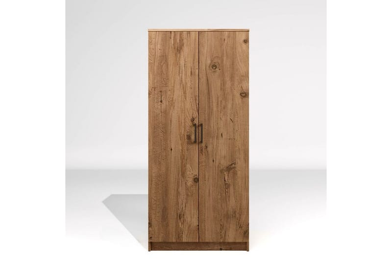 Olera Vaatekaappisskåp 80x180 cm - Luonnollinen - Säilytys - Vaatesäilytys - Vaatekaappi