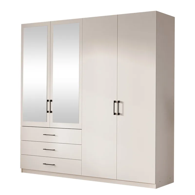 Pekin Vaatekaappi Peilillä 215 cm, undefined