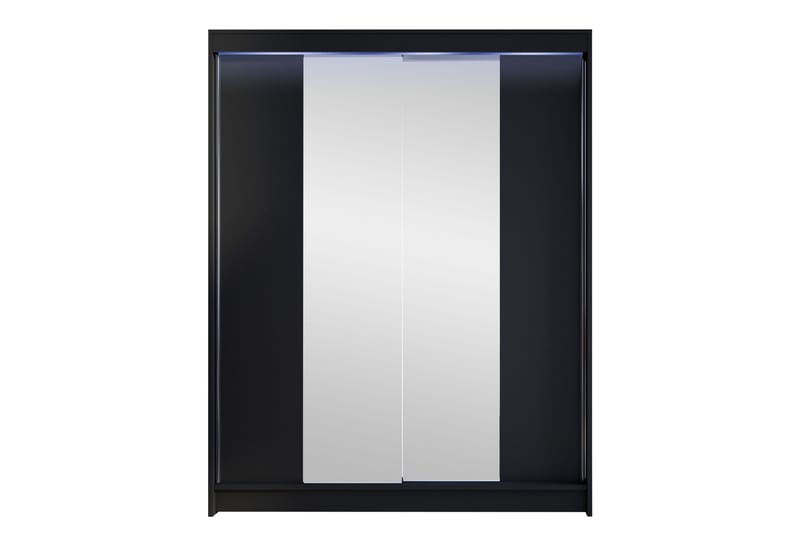 Pickering Vaatekaappi Peilillä 150x200 cm, Ruskea