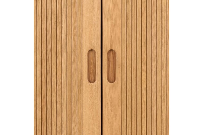 Samay Vaatekaappi 100x200 cm - Luonnonväri - Säilytys - Vaatesäilytys - Vaatekaappi