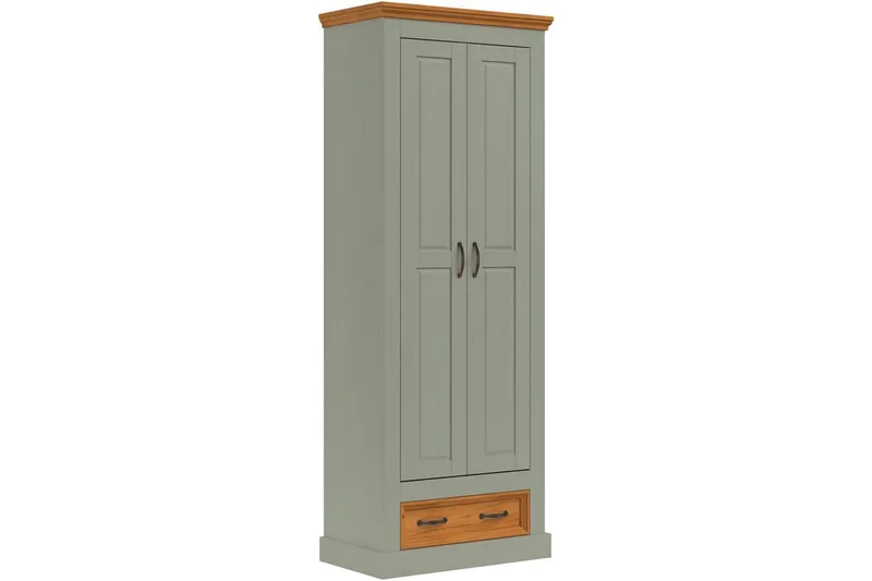 Selma Vaatekaappi 70x185 cm, Vihreä