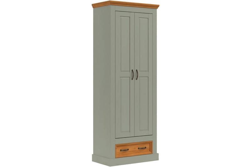 Selma Vaatekaappi 70x185 cm, Vihreä