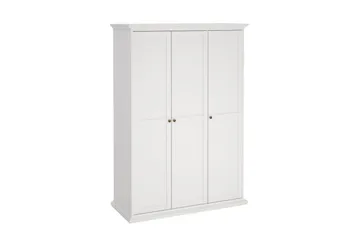 Shoiba Vaatekaappi 138,8x200,6 cm - Valkoinen - Säilytys - Vaatesäilytys - Vaatekaappi
