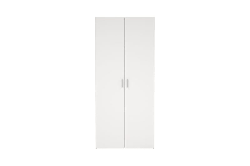 Space Vaatekaappi 78x175 cm - Valkoinen - Säilytys - Vaatesäilytys - Vaatekaappi