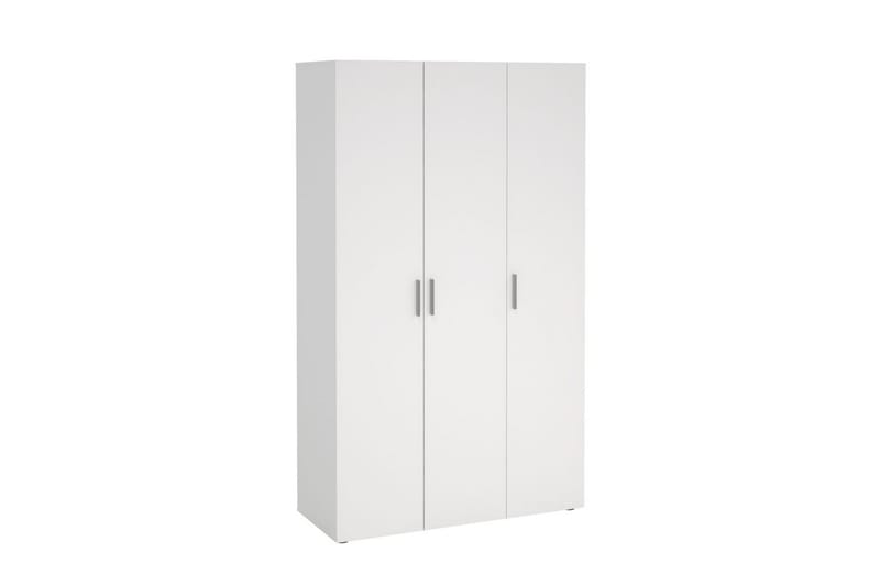 Suntia Vaatekaappi 118x201 cm - Valkoinen - Säilytys - Vaatesäilytys - Vaatekaappi