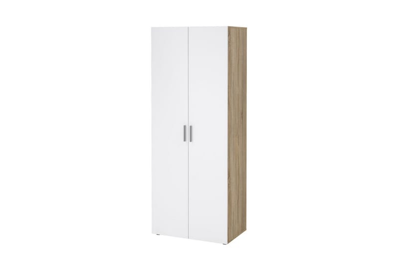 Suntia Vaatekaappi 79x201 cm - Valkoinen - Säilytys - Vaatesäilytys - Vaatekaappi
