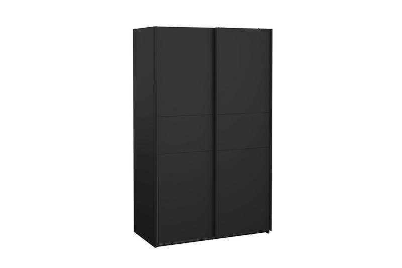 Takeru Vaatekaappi 119x200 cm - Musta - Säilytys - Vaatesäilytys - Vaatekaappi