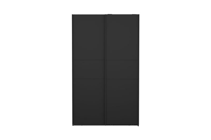 Takeru Vaatekaappi 119x200 cm - Musta - Säilytys - Vaatesäilytys - Vaatekaappi