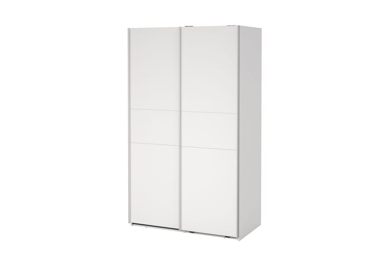 Takeru Vaatekaappi 119x200 cm - Valkoinen - Säilytys - Vaatesäilytys - Vaatekaappi