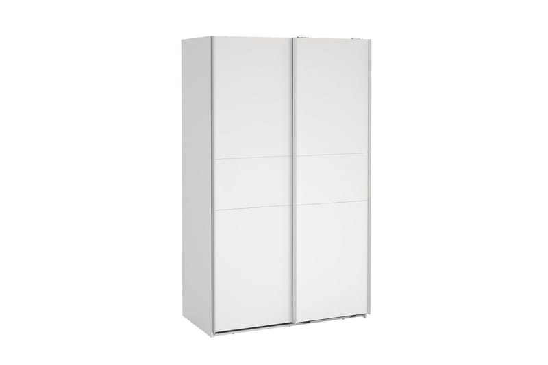 Takeru Vaatekaappi 119x200 cm - Valkoinen - Säilytys - Vaatesäilytys - Vaatekaappi