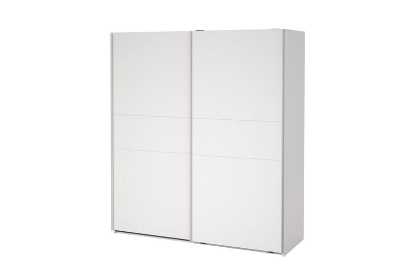 Takeru Vaatekaappi 179x200 cm - Valkoinen - Säilytys - Vaatesäilytys - Vaatekaappi