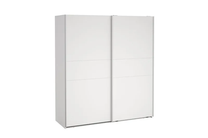 Takeru Vaatekaappi 179x200 cm - Valkoinen - Säilytys - Vaatesäilytys - Vaatekaappi