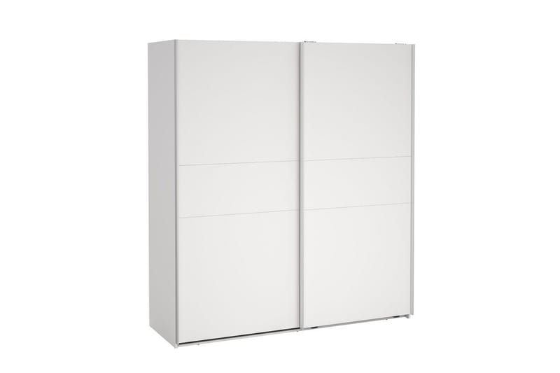 Takeru Vaatekaappi 179x200 cm - Valkoinen - Säilytys - Vaatesäilytys - Vaatekaappi