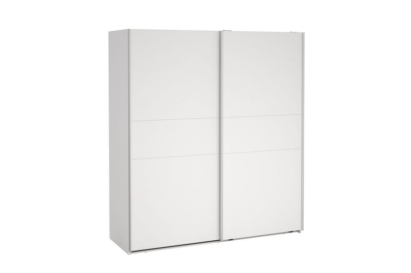 Takeru Vaatekaappi 179x200 cm - Valkoinen - Säilytys - Vaatesäilytys - Vaatekaappi