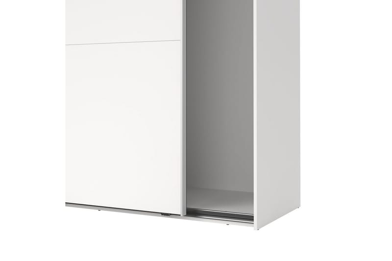 Takeru Vaatekaappi 179x200 cm - Valkoinen - Säilytys - Vaatesäilytys - Vaatekaappi