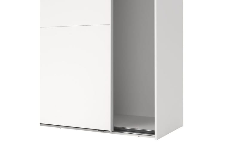 Takeru Vaatekaappi 179x200 cm - Valkoinen - Säilytys - Vaatesäilytys - Vaatekaappi