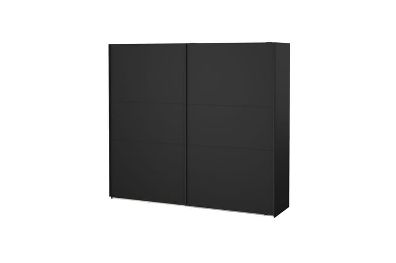 Takeru Vaatekaappi 244x221 cm - Musta - Säilytys - Vaatesäilytys - Vaatekaappi