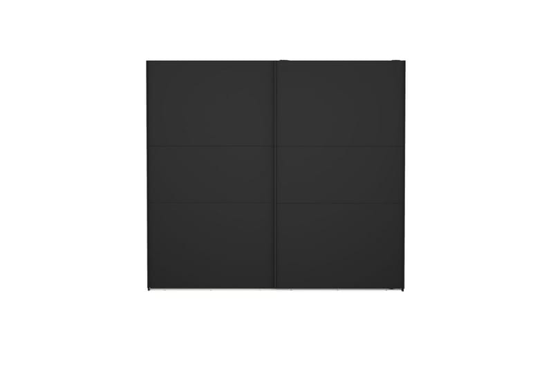 Takeru Vaatekaappi 244x221 cm - Musta - Säilytys - Vaatesäilytys - Vaatekaappi
