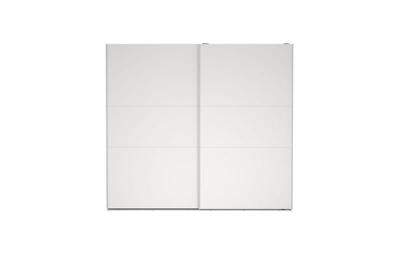 Takeru Vaatekaappi 244x221 cm - Valkoinen - Säilytys - Vaatesäilytys - Vaatekaappi
