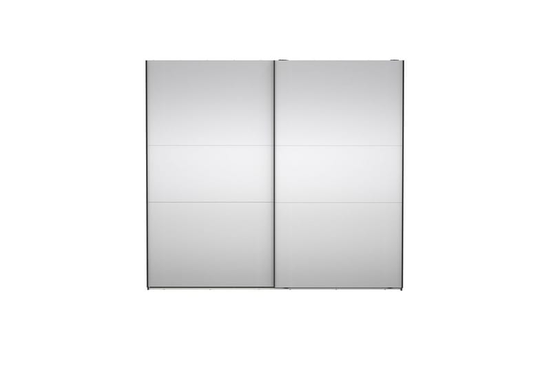 Takeru Vaatekaappi Peilillä 244x220 cm - Musta - Säilytys - Vaatesäilytys - Vaatekaappi