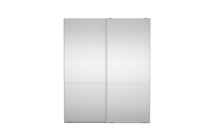 Takeru Vaatekaappi Peilillä 179x220 cm - Valkoinen - Säilytys - Vaatesäilytys - Vaatekaappi