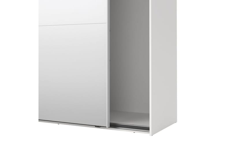 Takeru Vaatekaappi Peilillä 179x200 cm - Valkoinen - Säilytys - Vaatesäilytys - Vaatekaappi