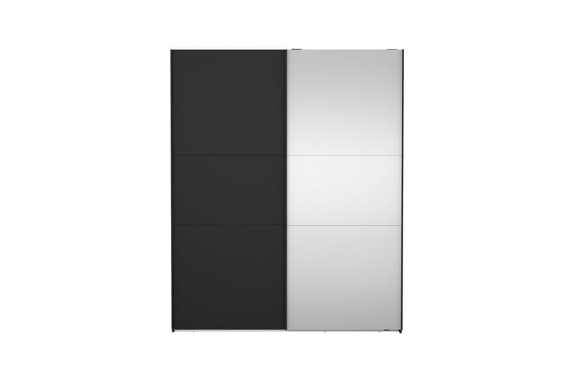 Takeru Vaatekaappi peilillä varustettu 179x221 cm - Tuhkanharmaa - Säilytys - Vaatesäilytys - Vaatekaappi