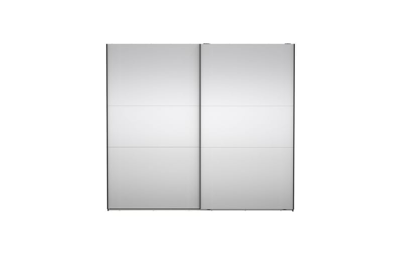 Takeru Vaatekaappi Peilillä 244x220 cm - Musta - Säilytys - Vaatesäilytys - Vaatekaappi