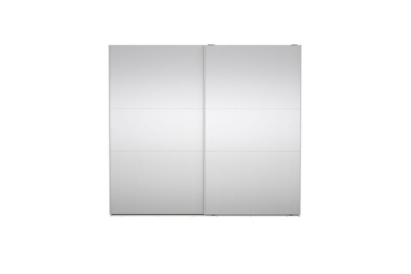Takeru Vaatekaappi Peilillä 244x220 cm - Valkoinen - Säilytys - Vaatesäilytys - Vaatekaappi