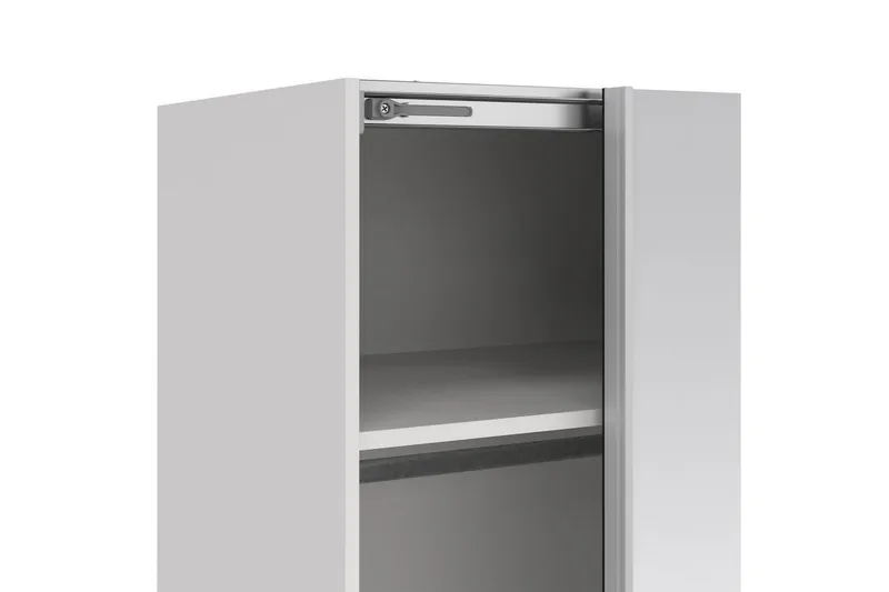 Takeru Vaatekaappi Peilillä 179x220 cm - Valkoinen - Säilytys - Vaatesäilytys - Vaatekaappi