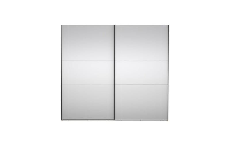 Takeru Vaatekaappi Peilillä 244x220 cm - Luonnonväri - Säilytys - Vaatesäilytys - Vaatekaappi