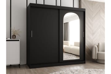 Tallmo Vaatekaappi Peilillä 200x200 cm - Säilytys - Vaatesäilytys - Vaatekaappi